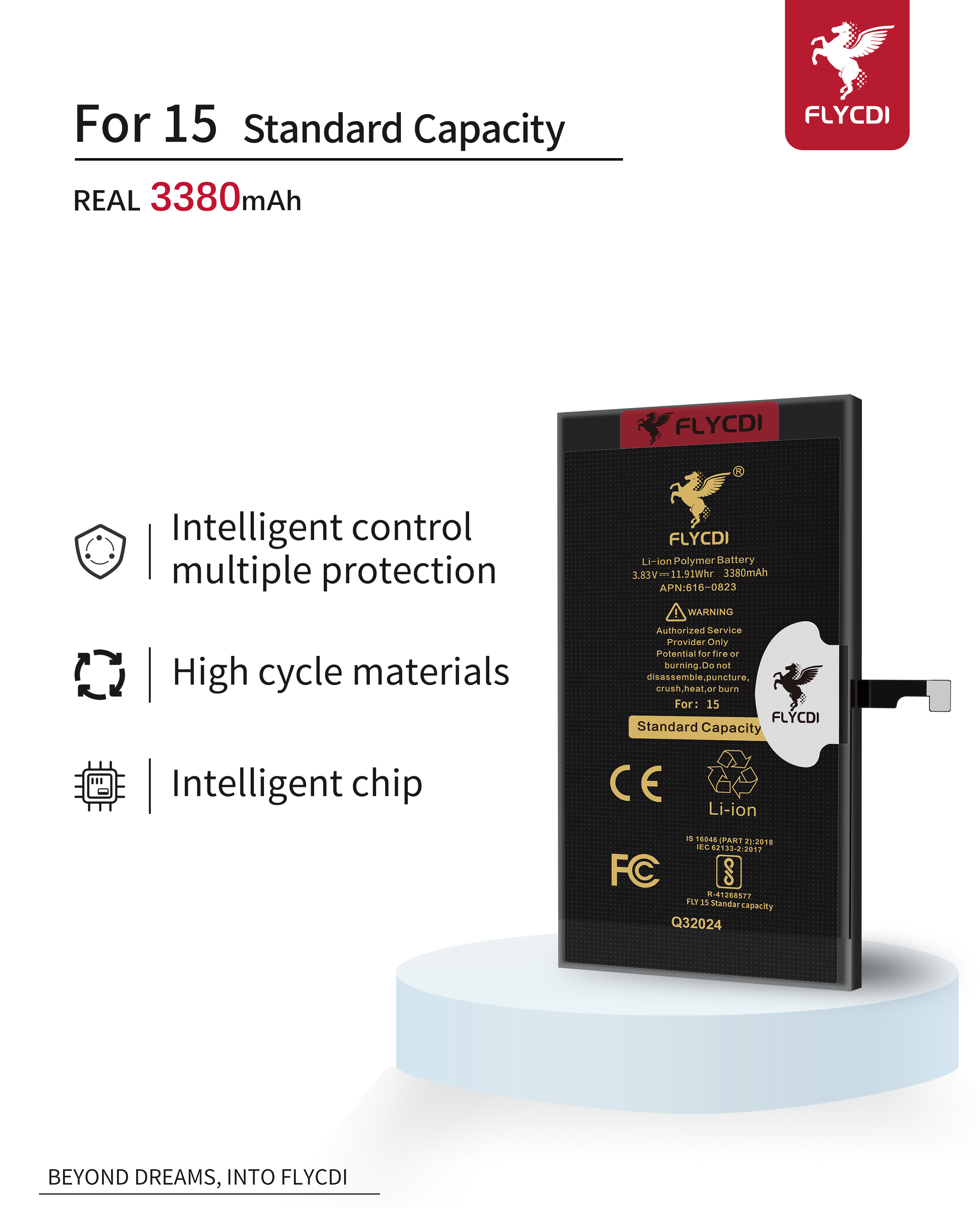 15 Standard Capacity