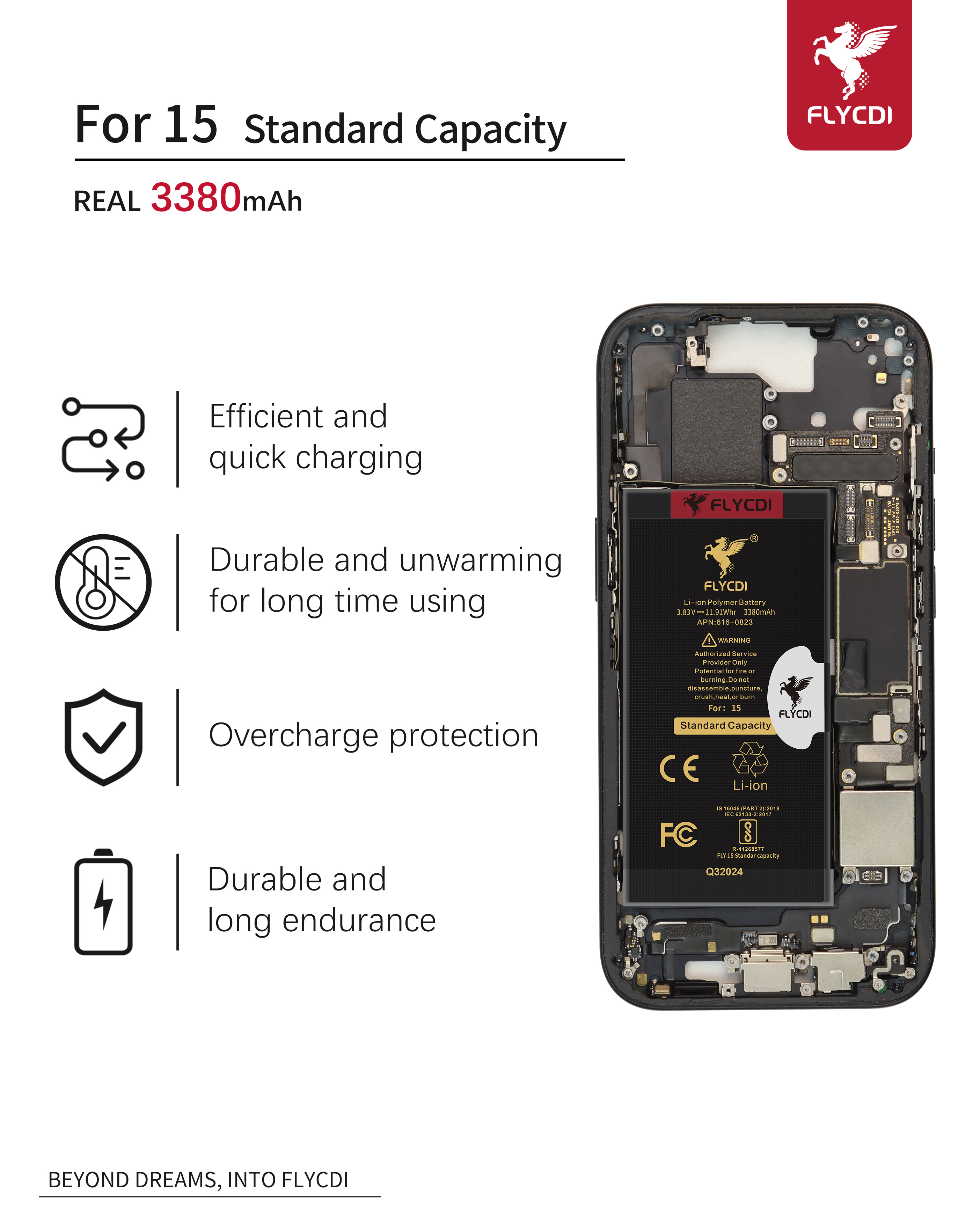 15 Standard Capacity